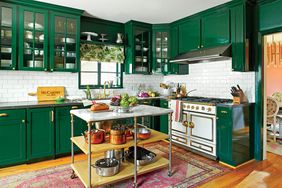 Colorful Kitchen Redo