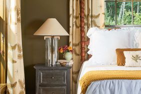 Idea House 2020 Guest Bedroom with Warm Neutral Colors