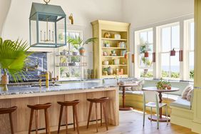 Soft Coastal Color Kitchen