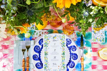 Marta Galaz Cancio tablescape