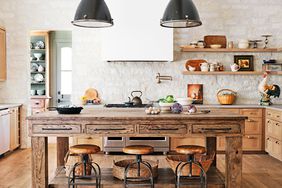 Interior of farmhouse style kitchen