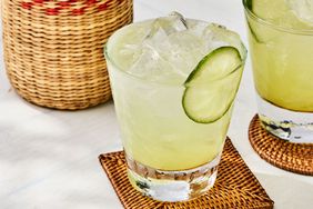 Southern Living Tailgate Margarita in glasses to serve 