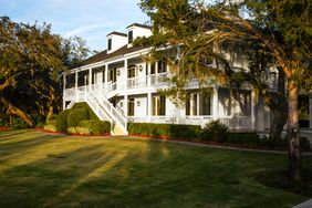 Mark Sikes Sea Island project white house double balconies