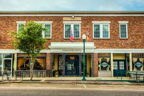 The Commodore Hotel in Linden, Tennessee