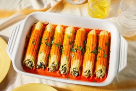 Southern Living - Chicken Cannelloni With Roasted Red Bell Pepper Sauce