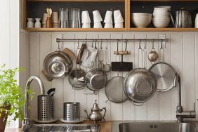 Organized Kitchen counter and cabinets