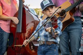 Galax Fiddle Player