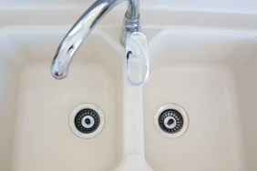 Kitchen Sink Overhead View