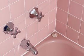 Pink Tile Bathtub