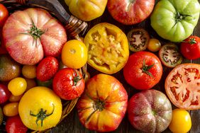 Assortment of Fresh Heirloom Tomatoes