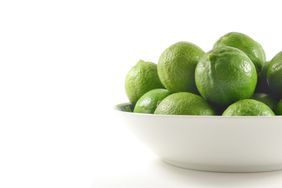 bowl of limes 