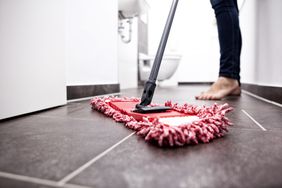 how to clean tile floors