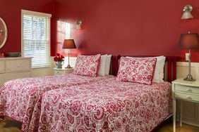 Red Paint in Bedroom