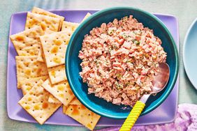 Ham salad with saltine crackers - Southern Living