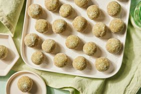 Southern Living Margarita Balls on a platter to serve