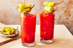 Southern Living Mississippi Bloody Mary garnished and ready to serve