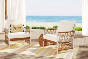 Lilah 2-Pack Outdoor Wicker Lounge Chair