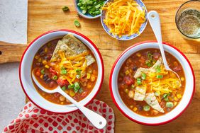 Southern Living 7-Can Soup in individual bowls ready to serve