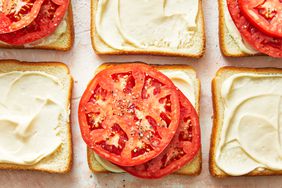 tomato sandwiches with mayonnaise