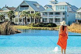 Standing Along Cinnamon Shore Texas