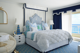 Lilly Pulitzer suite bedroom